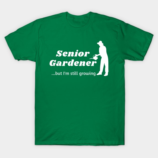 Senior gardener T-Shirt by Comic Dzyns